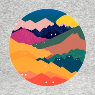 Mountains Cats T-Shirt